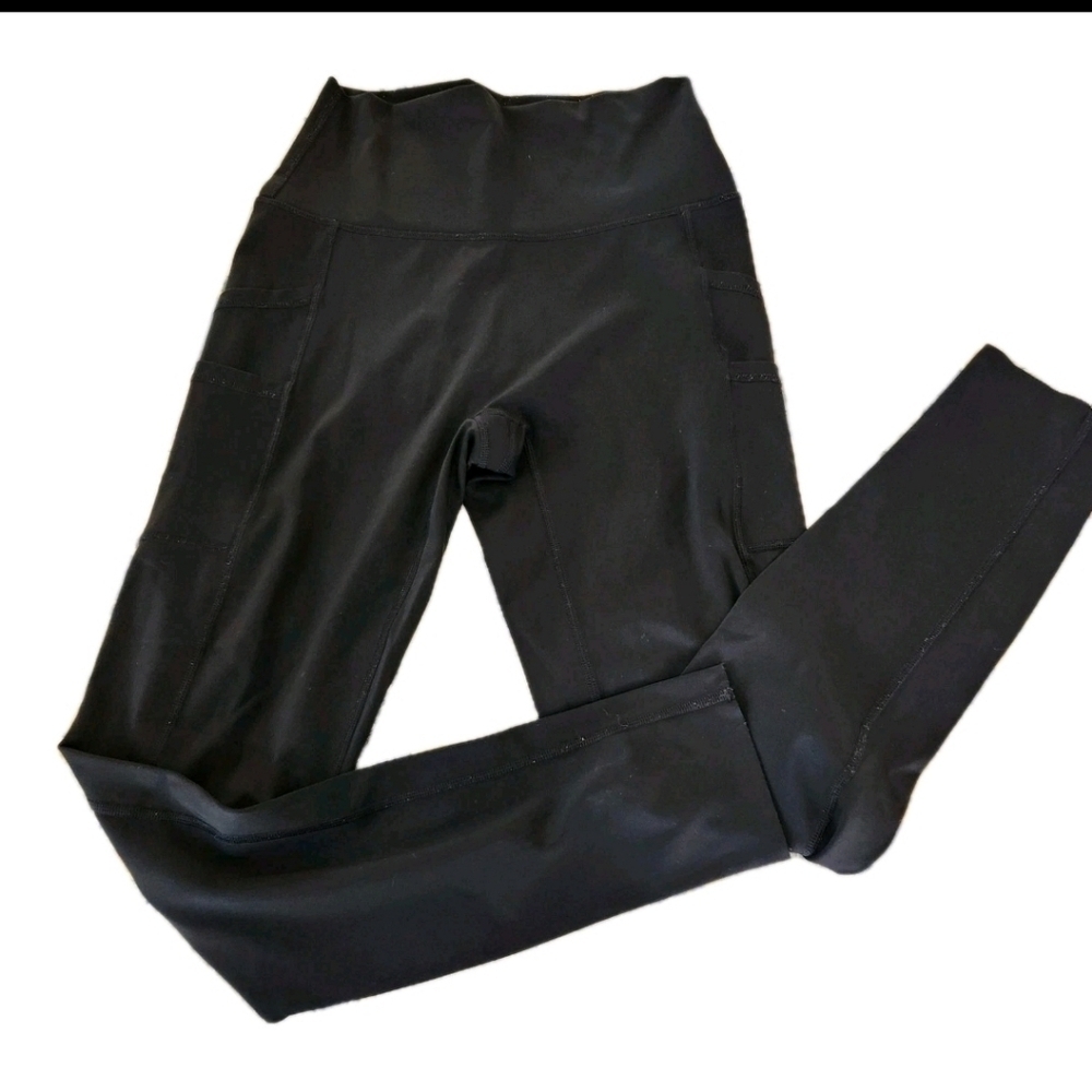 Offline By Aerie Goals 7/8 Legging Hi-Rise Womens Size Medium Black